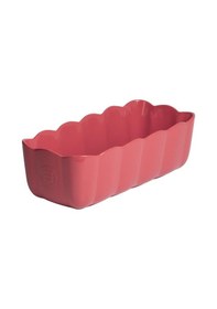 Resim Emile Henry Madeleine Fırın Kabı Baton 9 X 13,5 X 29 Cm Pembe Pembe 