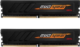 Resim GeIL 16GB(2x8) Evo Spear 3200mhz CL16 DDR4 Ram (GASB416GB3200C16BDC) 