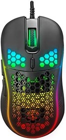 Resim Lunatic Everest SM-G66 X-HOLE Usb Siyah 7D Optik 8000dpi RGB LED Işıklı Gaming Oyuncu Mouse + G Desenli Mouse Pad Set 