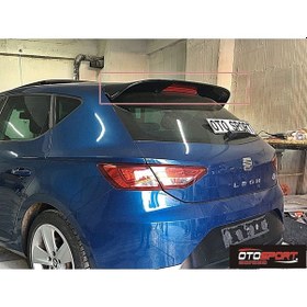 Resim Seat Leon 3 Bagaj Üstü Spoyler Fiberglass Boyasız 