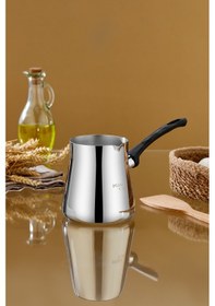 Resim Polochef Venedik 18/10 Paslanmaz Çelik Cezve 850 Ml. 