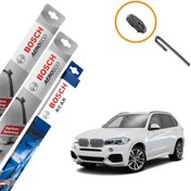 Resim Bmw X5 Muz Silecek Takımı Ön Arka Bosch Aeroeco 2014-2017 