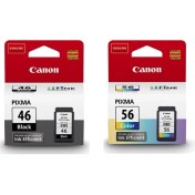 Resim Canon Pg-46/cl-56 2li Paket Kartuş (Kağıt Hediye). 