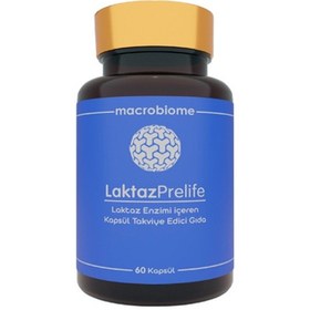 Resim Macro Biome Laktazprelife 60 Kapsül 
