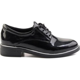 Resim Siyah Kadın Oxford Ayakkabı K01257068112 