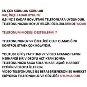 Resim Vr Box Vr Sanal Gerçeklik Gözlüğü Kulaklık Eğlence Paketi 