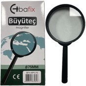 Resim Bafix Büyüteç Plastik Çerçeveli 75 MM BFX-BPC75 