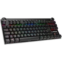 Resim Rampage KB-RMW23 Scout Bluetooth Rgb LED Lc Layout Jixian Blue Switch Gaming Mechanical Keyboard 