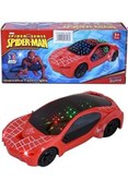 Resim Genel Markalar Örümcek Adam Araba Çarp Dön Sesli Işıklı Pilli Oyuncak 
