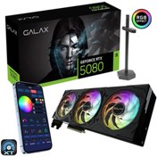 Resim GALAX GeForce RTX 5080 EX Gamer 1-Click OC 16GB GDDR7 256 Bit DLSS 4 Ekran Kartı 