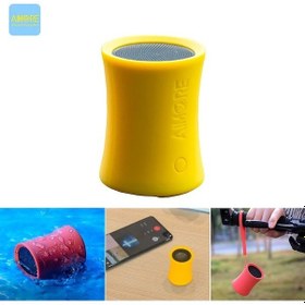 Resim Aimore Taşınabilir Mini Bluetooth Hoparlör: Ipx7 Su Geçirmez, 10 Saat Pil Ömrü, Stereo Ses, Mikrofonlu, Limon Sarısı 