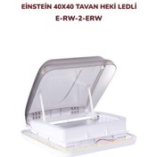 Resim Einstein 40 X 40 Tavan Heki Ledli Sineklik Güneşlik Dahil Yatek Beyaz 