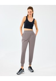 Resim Skechers W Micro Pant Kadın Gri Eşofman Altı S211078-3920 gri 