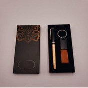 Resim Genel Markalar Deri Anahtarlık Bakır Roller Kalem Seti Dekoratif Hediyelik 