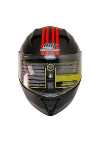 Resim Motosiklet Çene Açılır Kask Güneş Vizörlü Ece 22.06 Sertifikalı New Motor Kaskı V2 Wx Red Çok Renkli 