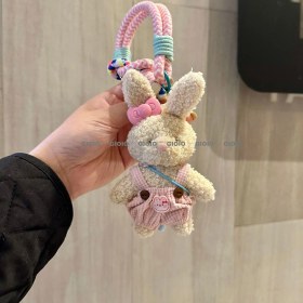 Resim Silver1 Sevimli Renkli Ip Peluş Ayı Kolye El Yapımı Oyuncaklar Küçük Bebek Çanta Çekicilik Sevimli Bebek Cep Telefonu Çekicilik (Yurt Dışından) 