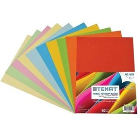 Resim Temat Renkli Fotokopi Kağıdı A4 Fosforlu Ve Pastel 50li - 2 Paket 