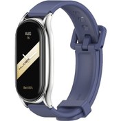 Resim Sones Xiaomi Mi Band 8 Mijobs Plus Kılıf Silikon Saat Kordonu 