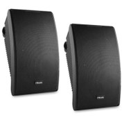 Resim Mikado Hoparlör 6.5-16.5cm 30w Max:100w 8 Ohm Ymh Model Siyah 2li Duvar Hoparlör Mdk142-6 