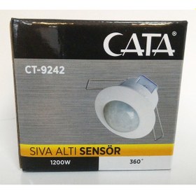 Resim Cata CT-9242 360 Derece Sıva Altı Hareket Algılayıcı Sensör 