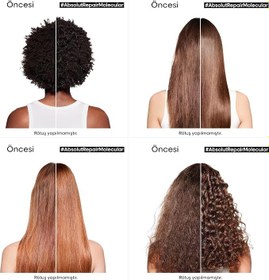 Resim L'Oréal Professionnel Paris Serie Expert Absolut Repair Molecular Tüm Yıpranmış Saçlar Için Arındırıcı Şampuan 500ml 