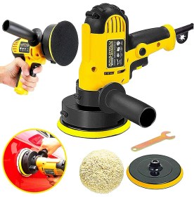 Resim Anadolu Strong ANS1073 450WATT Devir Ayarlı Zımpara Araba Pasta Cila Parlatma 125 mm Polisaj Makinesi 