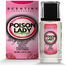 Resim Scentiny Fragrances Poison Lady Kadın Parfüm EDP 50 ML 