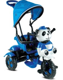 Resim BabyHope 127 Panda Bisiklet Mavi 