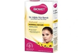 Resim Lady Biowet 27'li Naturel Yüz Sır Ağda Bandı Hassas Ciltler İçin Uzun Süreli Etki 