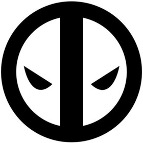 Resim habune Deadpool Sticker 10 X 10 Cm 