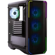 Resim Bıtfenıx Enso Mesh Black + 4 Argb Fans Wıth Cont 