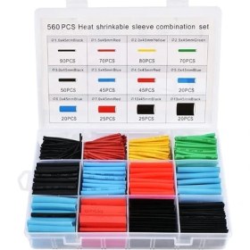 Resim KENPAZAR Nonni 560 Parça Set Isıyla Daralan Makaron Kablo Koruyucu Kılıf 