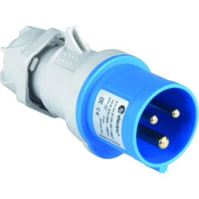 Resim Tp Electric 3124-301-0901 3X32A IP44-DÜZ Fiş (Pasolu) 
