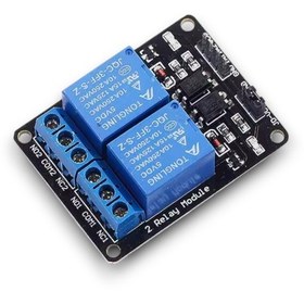 Resim Röle Modülü - 2 Kanal 5v Arduino Röle Kartı Kartı 