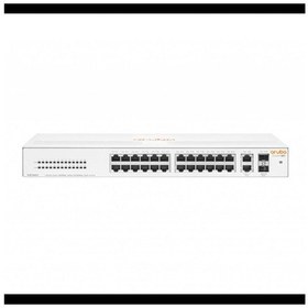 Resim Aruba Instant On, R8r50a, 1430-24g, 24port, Gigabit, 2 Port Gigabit Sfp, Yönetilemez,masaüstü Swi-131647 