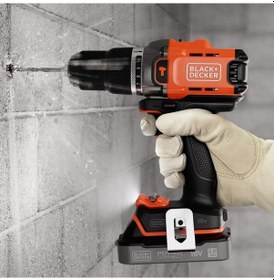 Resim Black&Decker Powerconnect BCD383D2XK-QW 2x2 AH Çift Akülü Darbeli Matkap Set 