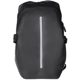 Resim Pazly Su Geçirmez Motosiklet Sırt Çantası - 32x49cm Siyah - Dayanıklı Ve Kapasitif Siyah 