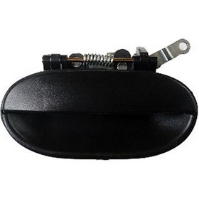 Resim TŞT 1995 - 1997 Hyundai Accent Arka Kapı Dış Açma Kolu Sol Siyah (Oem NO:8365022000) 