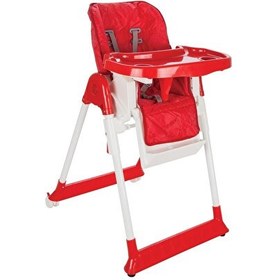 Resim Pilsan Yükseklik Ayarlı ve Kademeli Ön Tepsili Süper Mama Sandalyesi - Kırmızı 