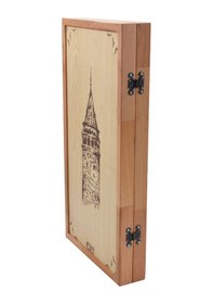 Resim Simya Galata Kulesi Tavla (Safi) 