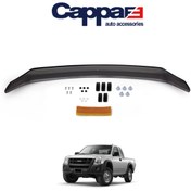 Resim Cappafe Isuzu D-max Ön Kaput Koruyucu Rüzgarlığı 4mm Akrilik (ABS) Piano Black 2006-2012 