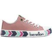 Resim Benetton ® | Bn-30620-3374 Gul Kurusu - Kadın Spor Ayakkabı 