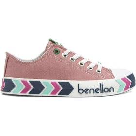 Resim Benetton ® | Bn-30620-3374 Gul Kurusu - Kadın Spor Ayakkabı 