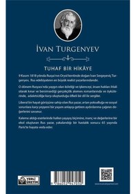 Resim Tuhaf Bir Hikaye - İvan Turgenyev - Maviçatı (dünya Klasikleri) 