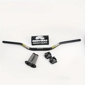 Resim Tongdashop 1 1/8" Cnc Konik Tutacaklı Dirt Bike Ve Atv Tutacakları İle Göğüs Koruyucu Set 