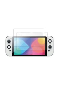 Resim Nintendo Switch Oled Nano Temperli Uyumlu Cam Ekran Koruyucu 2 Adet 