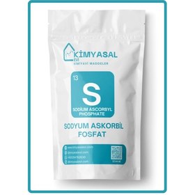 Resim SODYUM ASKORBİL FOSFAT-SODİUM ASCORBYL PHOSPHATE hammadde 100g 