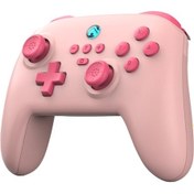 Resim Anahtar / Android / iOS / Pc İçin Uyandırma Titreşimli Vücut Gamepad'li Kablosuz Bluetooth Gamepad Pembe 