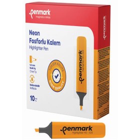 Resim Penmark Fosforlu Kalem Neon Turuncu HS-505 03 