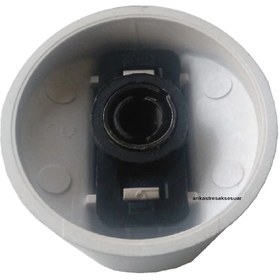 Resim Arçelik Set Üstü ve Ankastre Ocak Düğme 1 Adet Gri Renk Orijinal Yandan Kontrol Düğmesi 